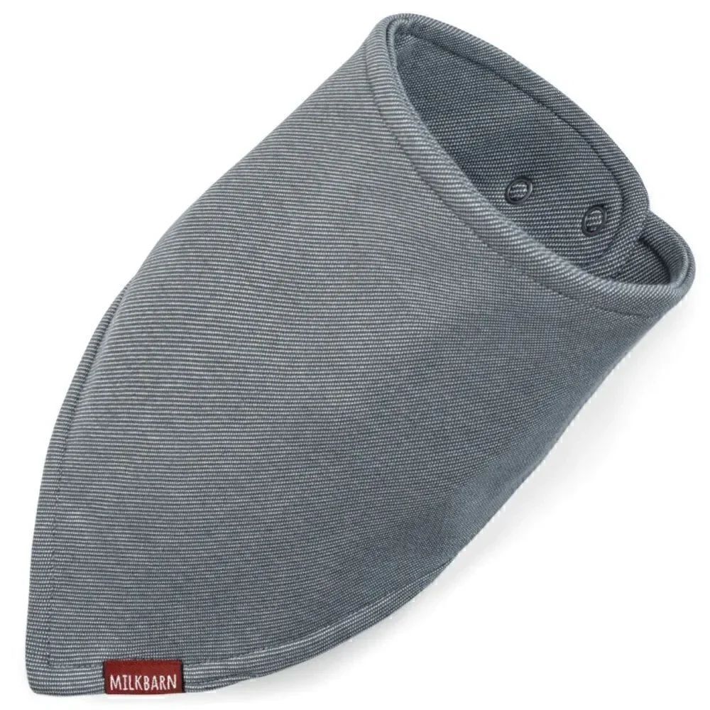 Milkbarn | new with tags | Kerchief Bib in denim blue